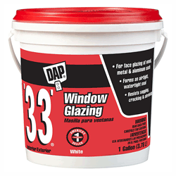 DAP 1 GAL WHT GLAZING COMPOUND