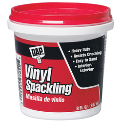 DAP INT VNYL SPACKLING 8 OZ