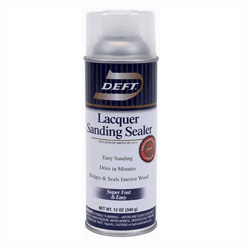 SPRAY DEFT LACQUER SANDING SEAL