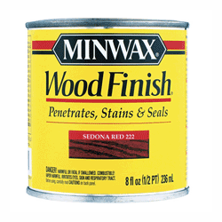 MINWAX SEDONA RED STAIN 1/2 PT.