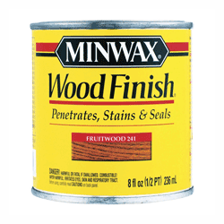 MINWAX FRUITWOOD STAIN 1/2 PT.