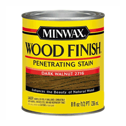 MINWAX DARK WALNUT STAIN 1/2 PT.