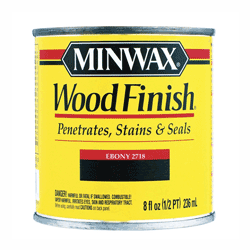 MINWAX EBONY STAIN 1/2 PT.