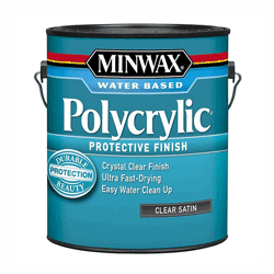 MINWAX POLYCRYLIC SATIN GAL.