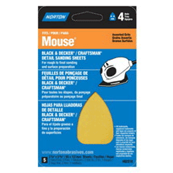 NORTON MOUSE SANDER 5/PK - ASST