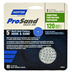 5" DISC HOOK & SAND - 3 PK 120G