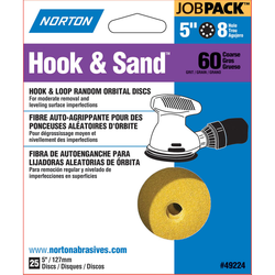 NORTON HOOK & SAND 25PK P60