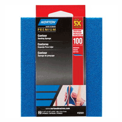 NORTON SANDING PAD MED 2-PK