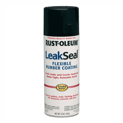 RUST-OLEUM LEAKSEAL BLACK 12 OZ