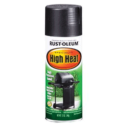 12 OZ HIHEAT PAINT BLK RUSTOLEUM