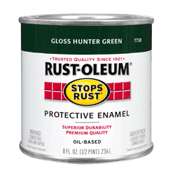 1/2 PT STOPS RUST HUNTER GREEN