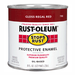 1/2 PT STOPS RUST REGAL RED