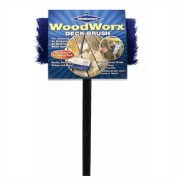 WOODWORX DECK BRUSH W/HANDLE