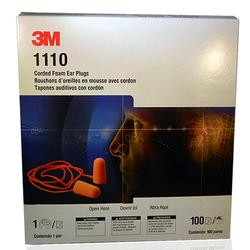 3M TEKK CORDED EAR PLUGS 1PR